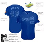 Maillot de baseball personnalisé bleu royal authentique Royal-Light Maillot de baseball personnalisé bleu royal authentique Royal-Light