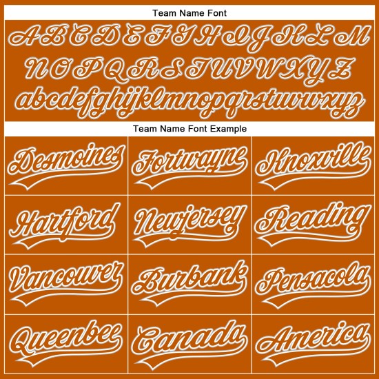 Maillot de baseball Texas personnalisé authentique orange blanc-gris Maillot de baseball Texas personnalisé authentique orange blanc-gris