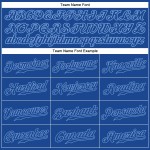 Maillot de baseball personnalisé bleu royal authentique Royal-Light Maillot de baseball personnalisé bleu royal authentique Royal-Light